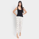 Ladies' Pyjama, सफ़ेद, small image number null