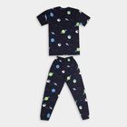 Boys' 100% Cotton Suit Night, नेवी ब्लू, small image number null