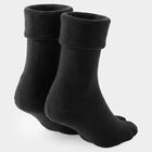 Women's Black Regular Fit Toe Pack of 1 Socks, Black, small