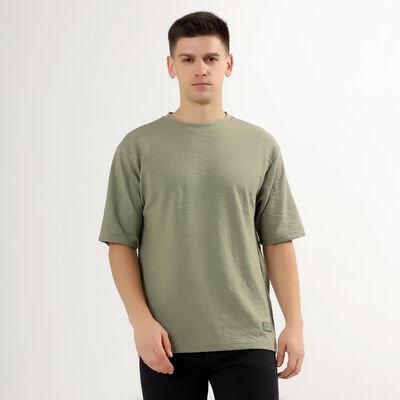 Men's Round Neck Half Sleeves T-Shirt