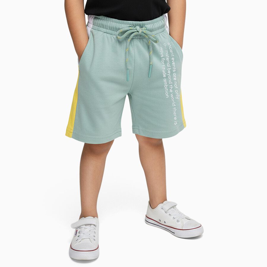 Boys' Bermuda, Light Green, large image number null