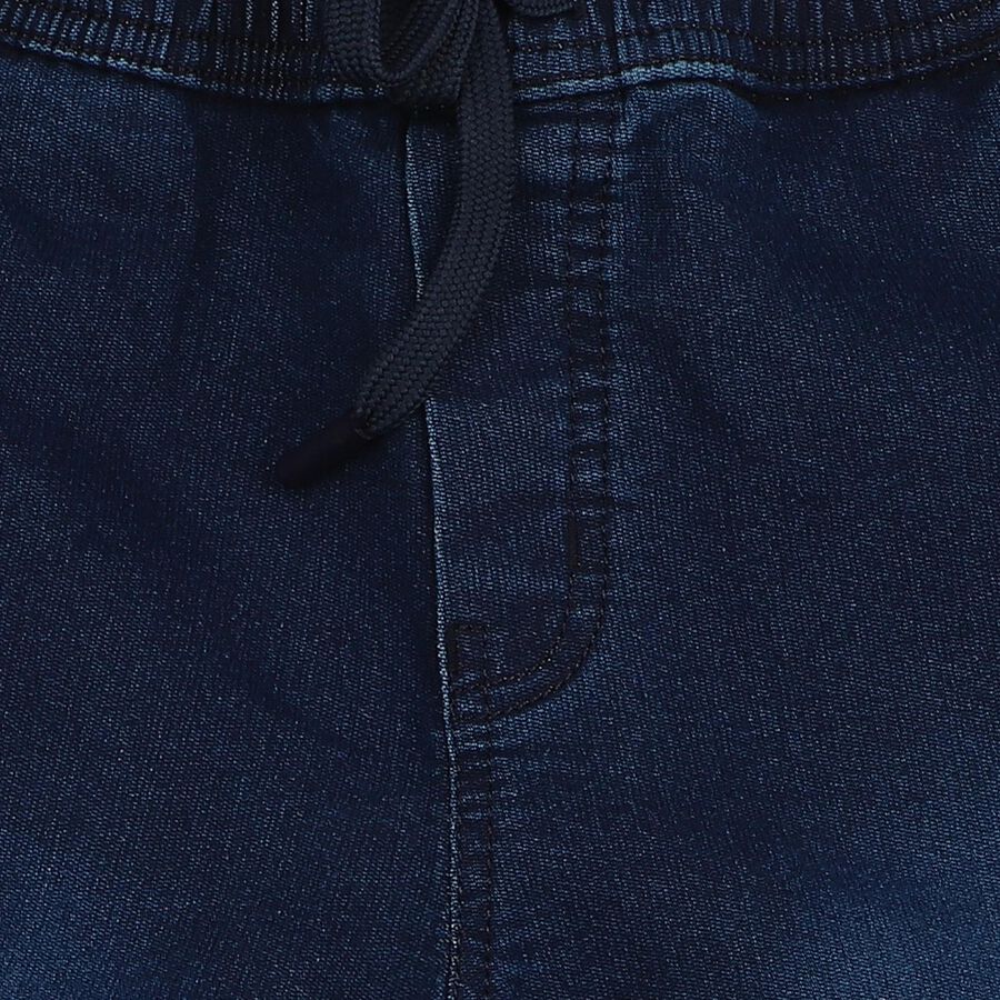Boys' Jeans, मध्यम नीला, large