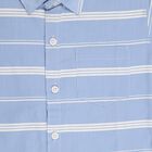 Boys' Light Blue Cotton Classic Collar Casual Shirt, Light Blue, small image number null