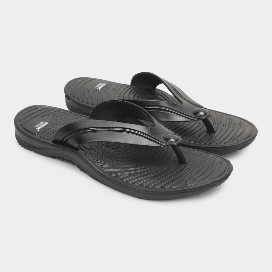 Men's Slipper, Black, large image number null