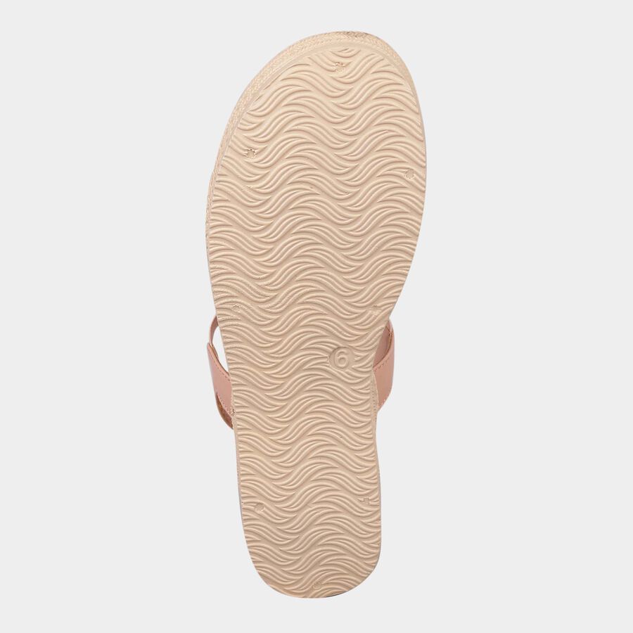 Women Wedges, Peach, large image number null