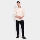 Men's Casual Shirt, Beige, small image number null