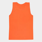 Boys Round Neck T-Shirt, Orange, small image number null