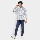 Cotton Casual Shirt, White, small image number null