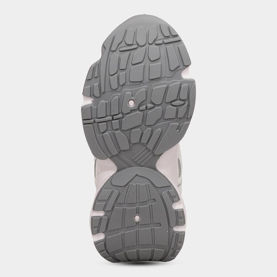 Ladies' Lace-Up Shoes, White, large image number null
