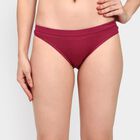 Ladies' 100% Cotton Panty, Wine, small image number null