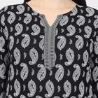 Ladies' Kurti, काला, small image number null