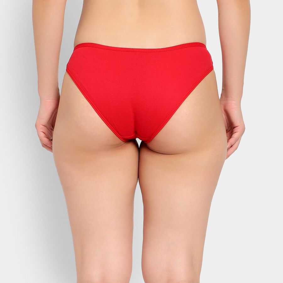Ladies' 100% Cotton Panty, मरून, large image number null