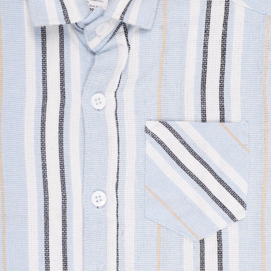 Boys' Casual Shirt , हल्का नीला, large image number null