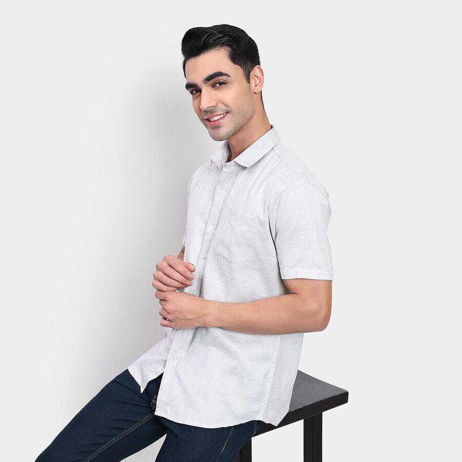 Men's Casual Shirt, हल्का हरा, large image number null
