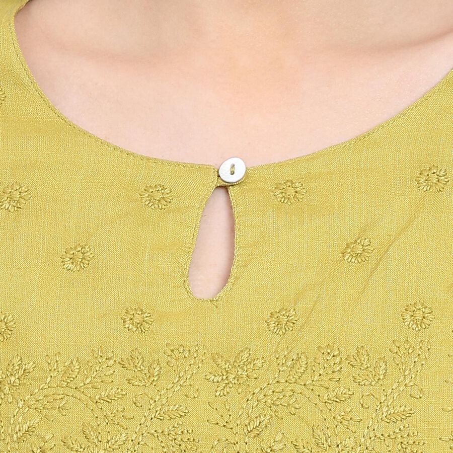 Ladies' Kurta , Olive, large image number null