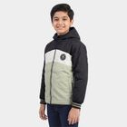 Boys Navy Blue Hooded Windbreaker Jacket, नेवी ब्लू, small