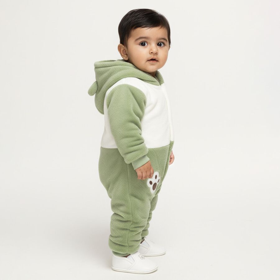 Infants' Baba Suit, Olive, large image number null