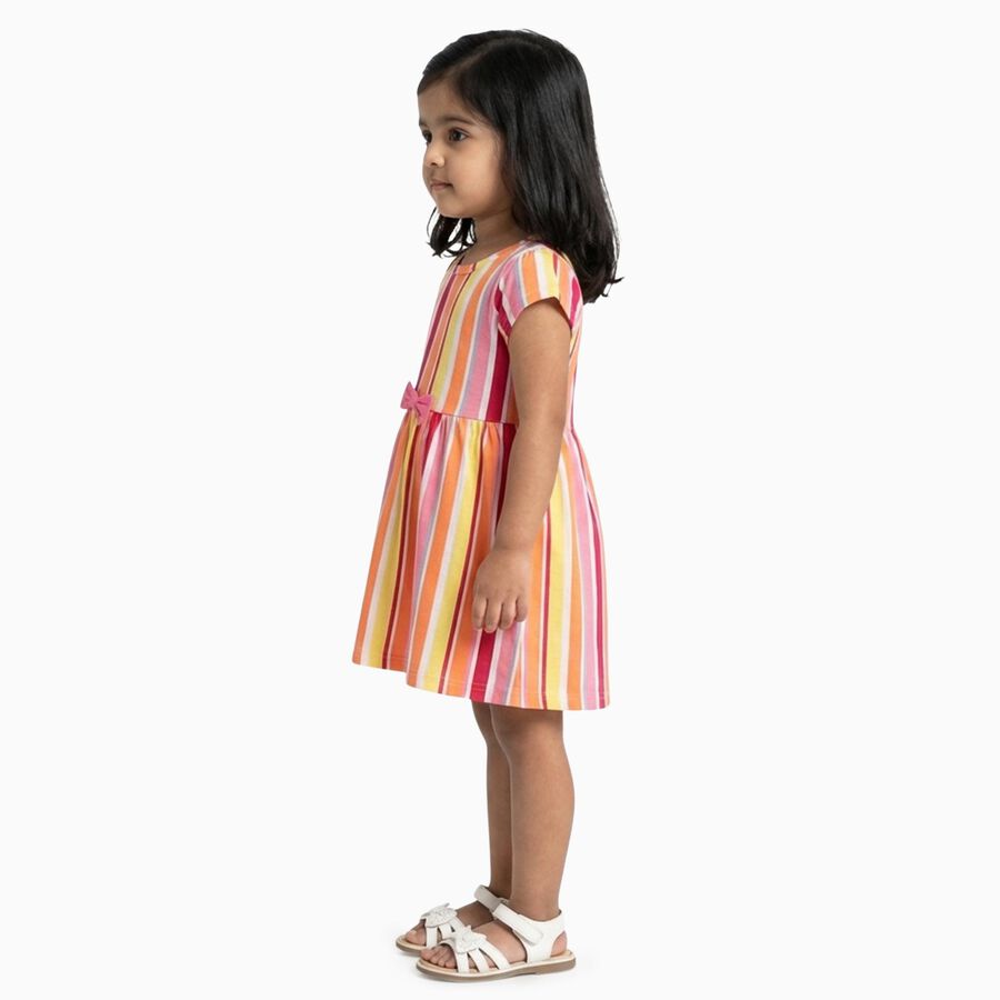 Girls' Frock, Light Pink, large