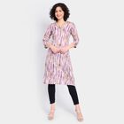 Ladies' Kurta, हल्का गुलाबी, small image number null