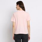 Ladies' Round Neck T-Shirt , हल्का गुलाबी, small image number null