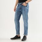 Men's Light Blue Slim Fit Jeans, Dark Blue, small image number null