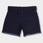 Girls' Shorts, गहरा नीला, small image number null