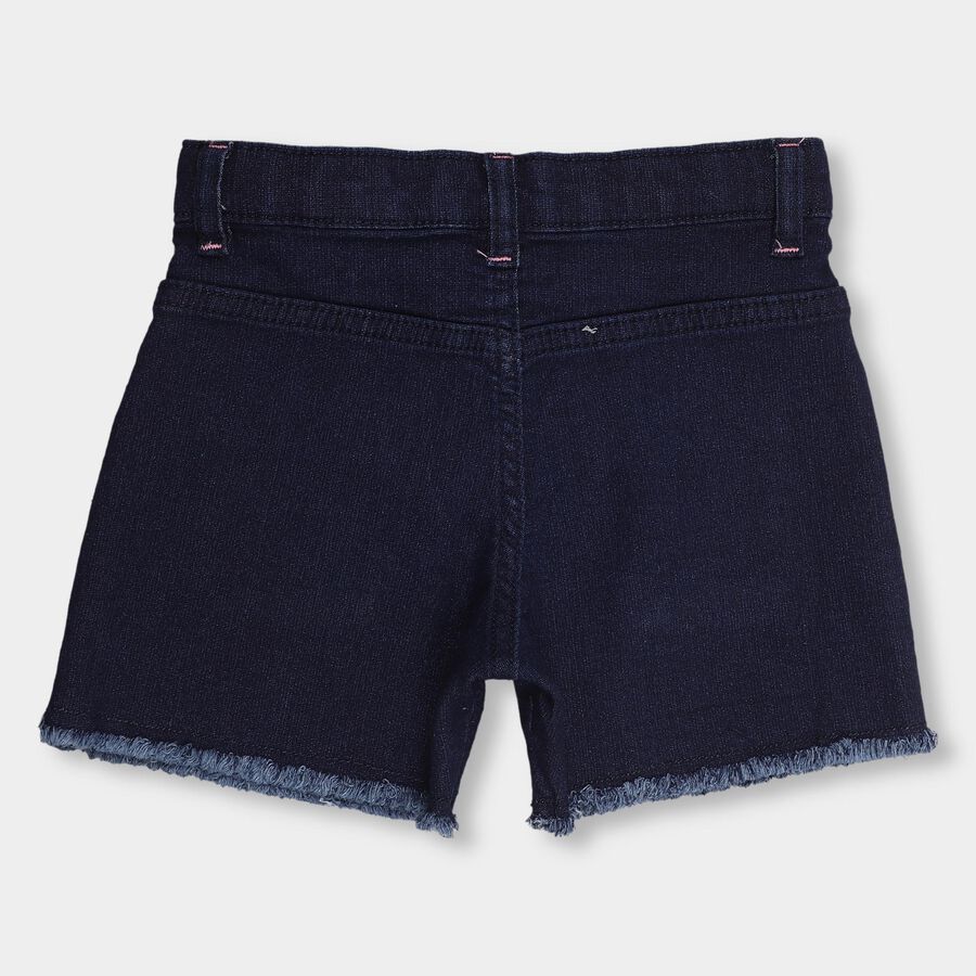 Girls' Shorts, गहरा नीला, large image number null