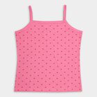 Girls' 100% Cotton Vest (Pack of 2), Pink, small image number null