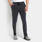Cut & Sew Track Pants, Dark Grey, small image number null