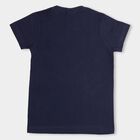 Boys' 100% Cotton Half Sleeves T-Shirt , Navy Blue, small image number null
