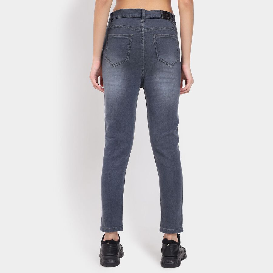 Ladies' Jeans , गहरा ग्रे, large image number null
