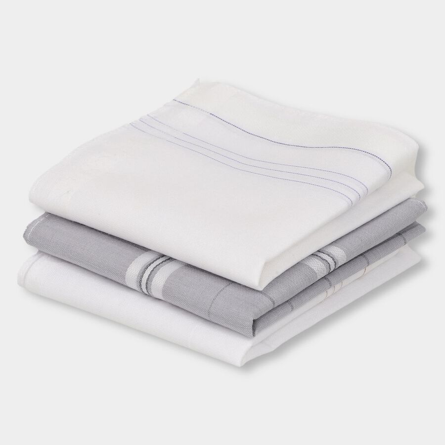 Men's Hanky, White, large image number null