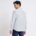 Men's 100% Cotton Casual Shirt, सफ़ेद, small image number null