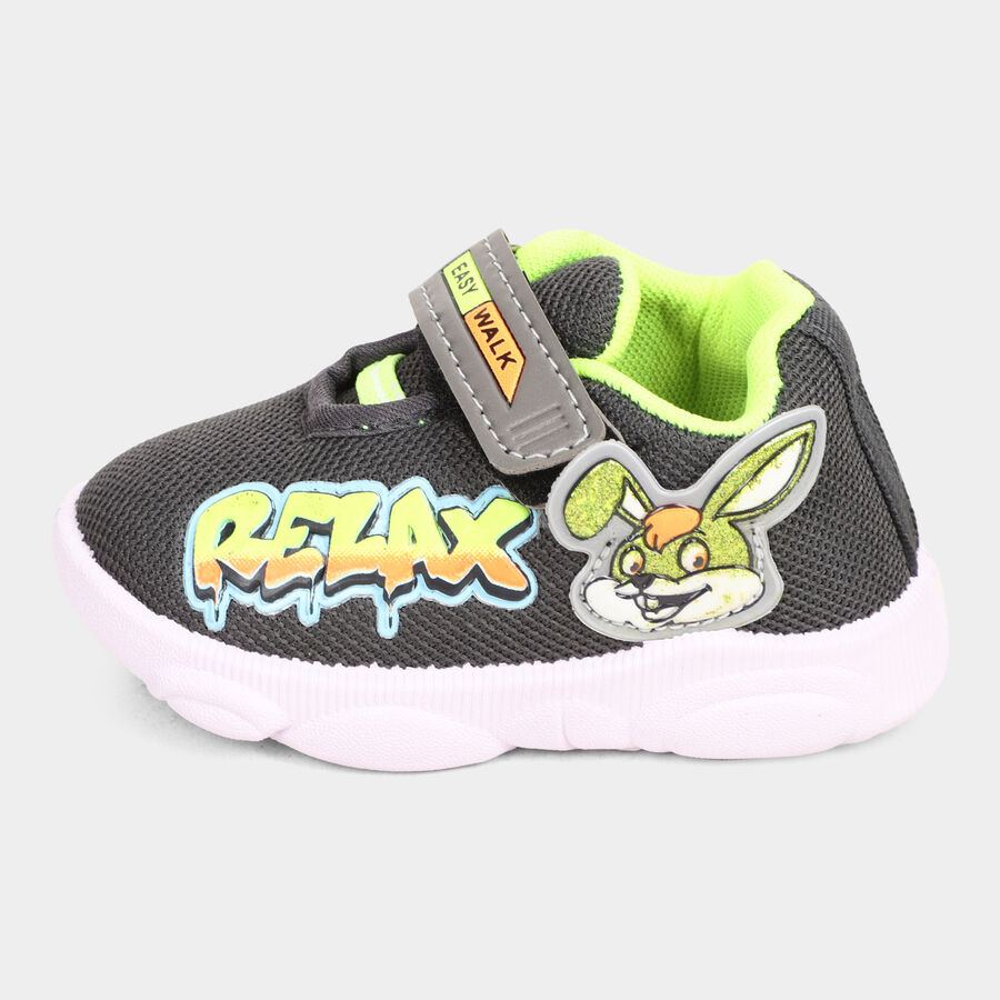 Boys' Shoes, Grey, large image number null