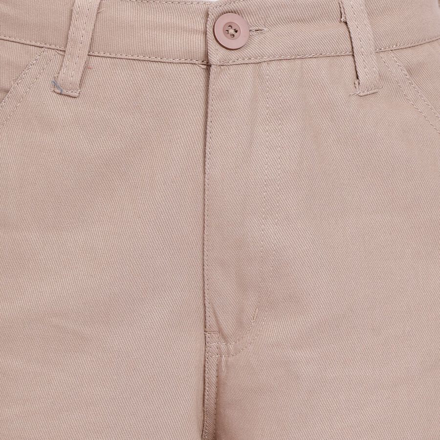 Ladies' 100% Cotton Trousers, गहरा पीला, large image number null
