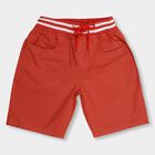 Boys' 100% Cotton Bermudas , Red, small image number null