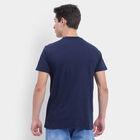 Stripes Henley T-Shirt, Navy Blue, small image number null