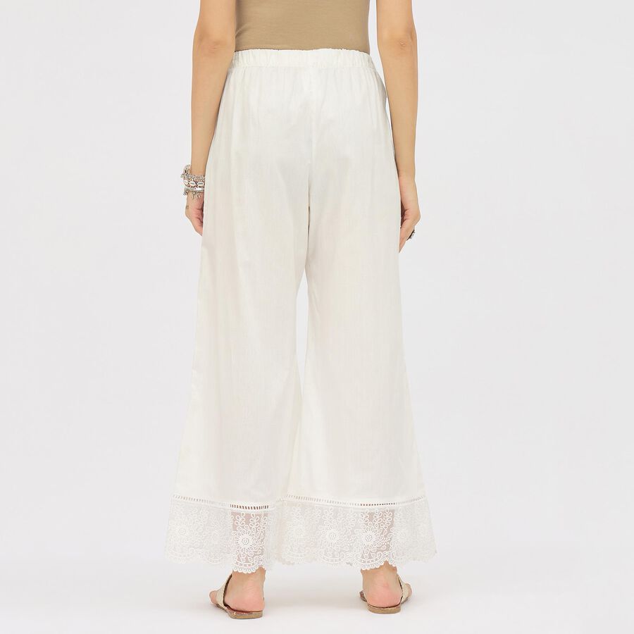 Ladies' Palazzos, Off White, large image number null