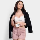 Ladies' Padded Bra, सफ़ेद, small image number null