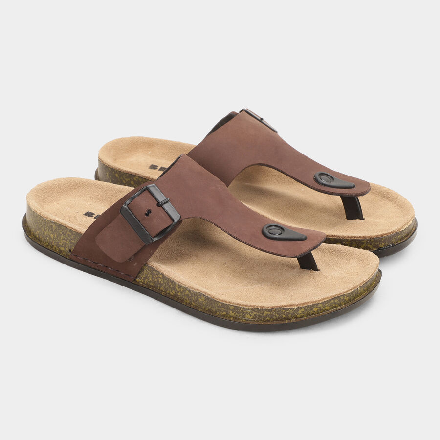 Men's Sandal, मरून, large image number null