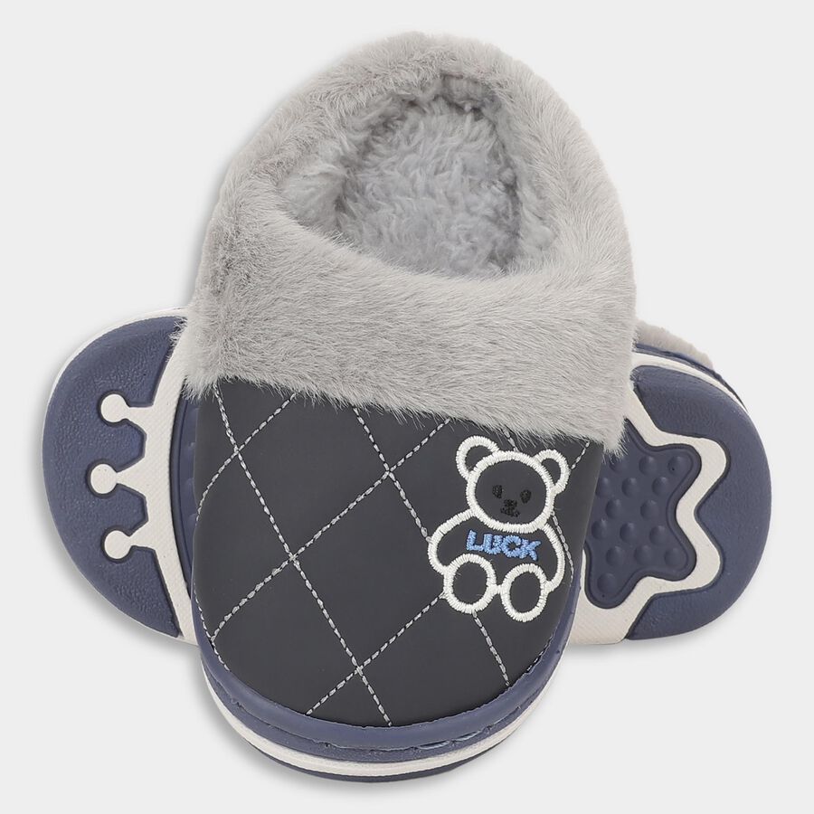 Kids' Winter Slipper, Navy Blue, large image number null