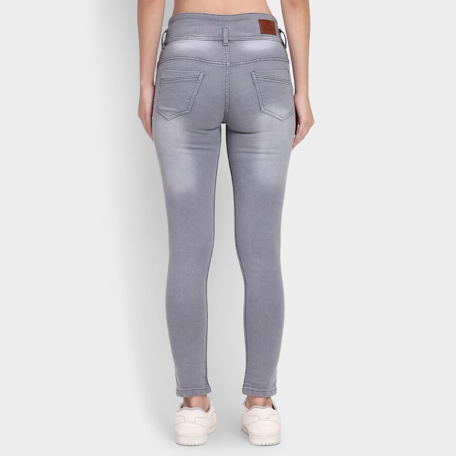 Ladies' Jeans, हल्का ग्रे, large image number null