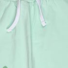 Infants' Mint Green Regular Fit Hippo Printed Pyjama, Light Green, small