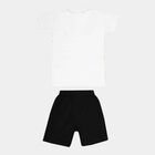 Boys Cotton Baba Suit, White, small image number null