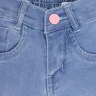 Girls' Jeans , हल्का नीला, small image number null