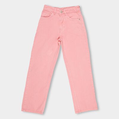 Girls' 100% Cotton Jeans 