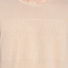 Cotton Solid Round Neck T-Shirt, गहरा पीला, small image number null