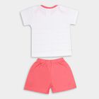 Infant Boys' 100% Cotton Baba Suit , मूँगा (कोरल), small