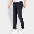 Men's Skinny Jeans , Dark Grey, small image number null
