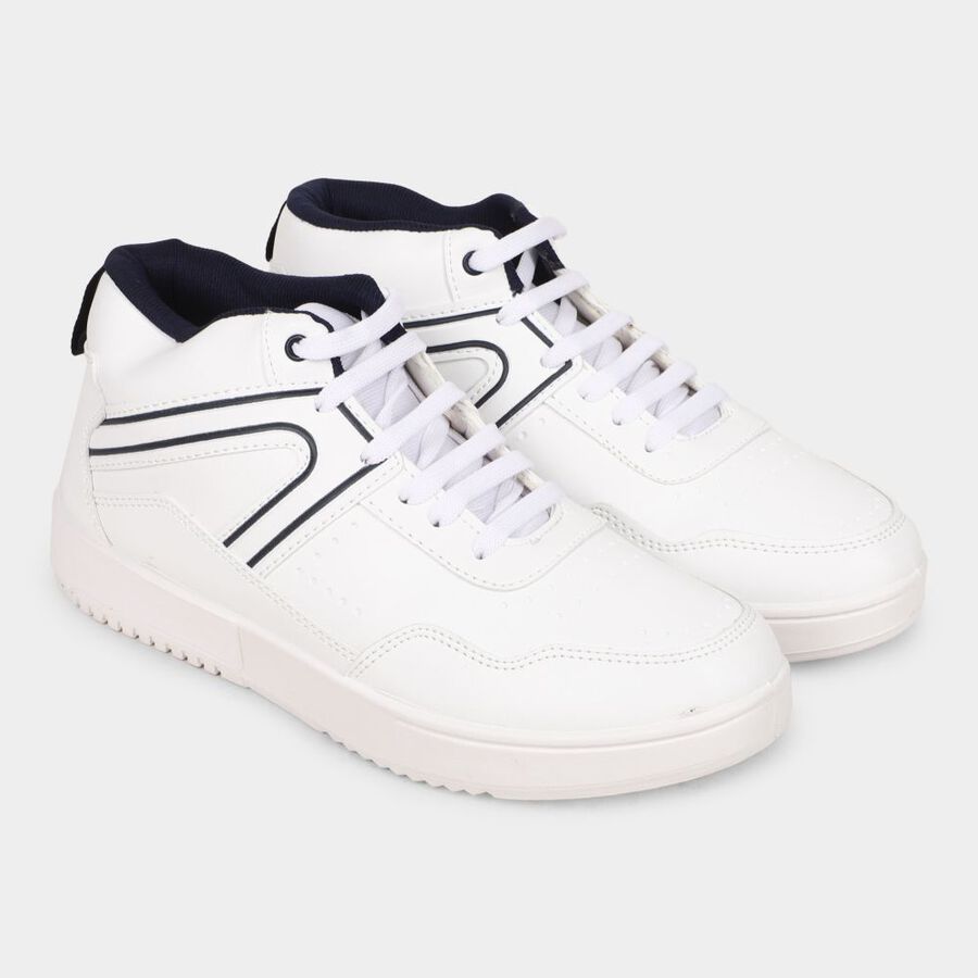 Men's Casual Shoes, White, large image number null